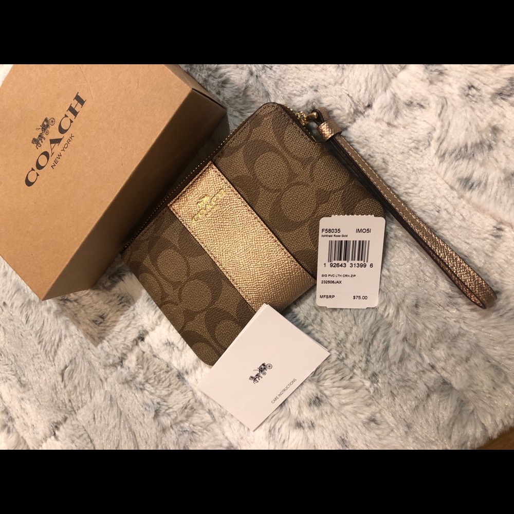 Coach wristlet